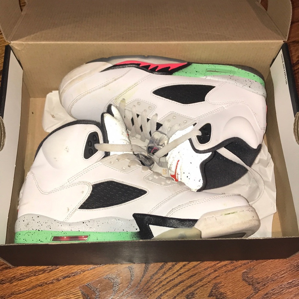 Air Jordan 5 Retro BG (GS) “Pro Stars” - Picture 4 of 7
